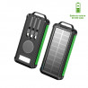 Power bank solaire portable 20 000 mAh avec prises integrees...