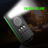 Power bank solaire portable 20 000 mAh avec prises integrees...