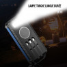Power bank solaire portable 20 000 mAh avec prises integrees...