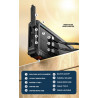 Power bank solaire portable 20 000 mAh avec prises integrees...