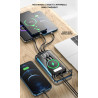 Power bank solaire portable 20 000 mAh avec prises integrees...