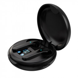 Ecouteurs Bluetooth V5.0 sans fil - Noir