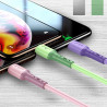 Pack famille de 5 cables Lightning de charge rapide et de...