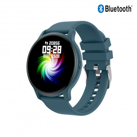 Montre intelligente Bluetooth a ecran rond 1,3 pouces avec suivi...