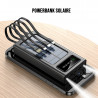 Power bank solaire portable solaire 30 000 mAh avec 3 cables...