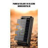 Power bank solaire portable solaire 30 000 mAh avec 3 cables...