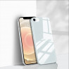 Coque de protection arriere en verre trempe liquide pour iPhone...