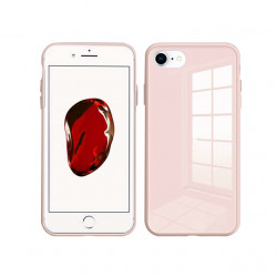 Coque de protection arriere en verre trempe liquide pour iPhone...