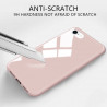 Coque de protection arriere en verre trempe liquide pour iPhone...