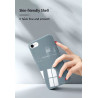 Coque de protection arriere en verre trempe liquide pour iPhone...