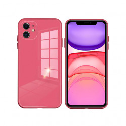 Coque de protection arriere en verre trempe liquide pour iPhone 11...