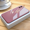 Coque de protection arriere en verre trempe liquide pour iPhone 11...