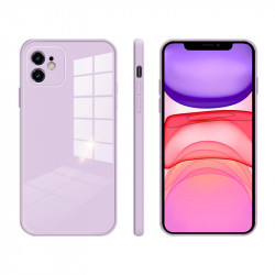 Coque de protection arriere en verre trempe liquide pour iPhone 11...