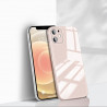 Coque de protection arriere en verre trempe liquide pour iPhone 12...