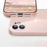 Coque de protection arriere en verre trempe liquide pour iPhone 12...