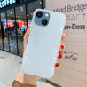 Coque de protection arriere en verre trempe liquide pour iPhone 13...