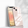 Coque de protection arriere en verre trempe liquide pour iPhone 13...