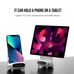 Support de telephone avec charge a induction sans fil rapide 15W ...