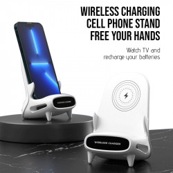 Support de telephone avec charge a induction sans fil rapide 15W ...
