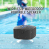 Haut - parleur sans fil Bluetooth a ventouse etanche de haute qualite
