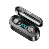 Ecouteurs stereo sans fil Bluetooth 2000mAh - Noir