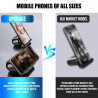 Ecouteurs stereo sans fil Bluetooth 2000mAh - Noir