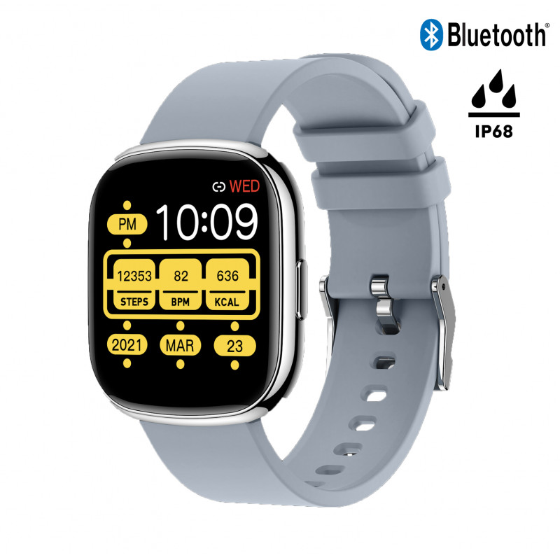 Montre intelligente Bluetooth etanche IP68 avec donnees de suivi...