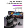 Ecouteurs sans fil Bluetooth 5.0 Hi - Fi stereo avec fonction...