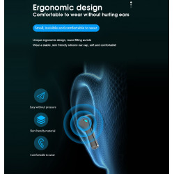 Ecouteurs sans fil Bluetooth 5.0 Hi - Fi stereo avec fonction...