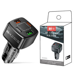 Chargeur rapide multifonctionnel 18W avec multi ports USB dont...