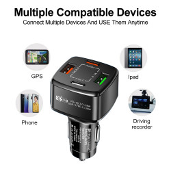 Chargeur rapide multifonctionnel 18W avec multi ports USB dont...