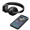 Casque stereo sans fil Bluetooth pliable - Noir
