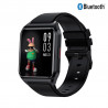 Montre Bluetooth connectee multi fonctions - Silicone noir