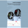 Montre Bluetooth connectee grand ecran 1,69 pouces avec mode multi...