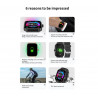 Montre Bluetooth connectee grand ecran 1,69 pouces avec mode multi...