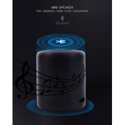 Mini haut - parleur Bluetooth portable - Noir