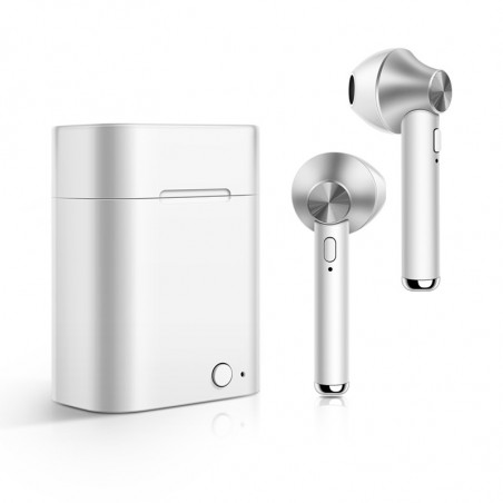 Ecouteurs stereo Bluetooth 5.0 sans fil avec appels binaual avec...