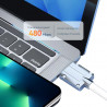 Cable de charge rapide et de synchronisation Type C vers Lightning...