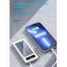 Power bank solaire portative 30 000mAh avec 4 cables de charge...
