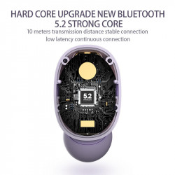 Ecouteurs Bluetooth 5.2 stereo intra - auriculaires