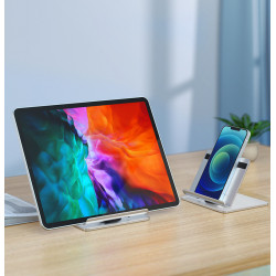 Support bureau en aluminium pour tablette pliable et antiderapant