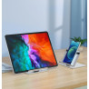 Support bureau en aluminium pour tablette pliable et antiderapant