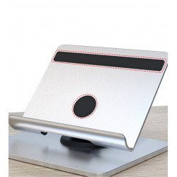Support bureau en aluminium pour tablette pliable et antiderapant