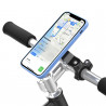 Support mobile antichoc et rotatif pour velo et moto