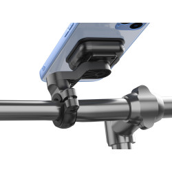 Support mobile antichoc et rotatif pour velo et moto