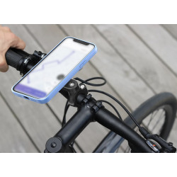 Support mobile antichoc et rotatif pour velo et moto