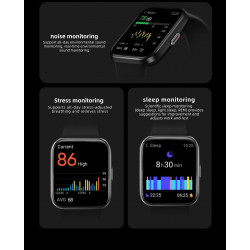 Montre intelligente Bluetooth avec caracteristiques sport fitness