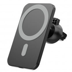Support voiture pour mobile avec chargeur de telephone sans fil ...