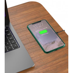 Support de charge sans fil Qi 2 en 1 detachable et flexible