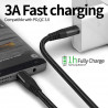 Cable USB Type - C de charge et de synchronisation vers Type - C...